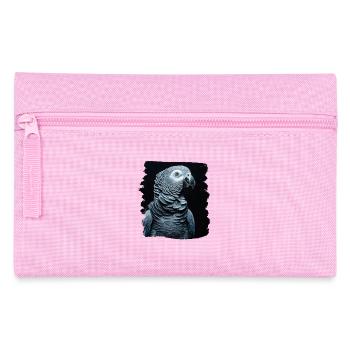 Graupapageien Graupapagei - Federtasche - Rosa - Vorne