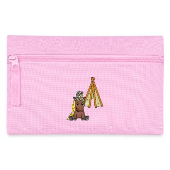 Hippie Tipi Poney Cheval Chevaux Hippies Enfants Enfant - Trousse - rose - Devant