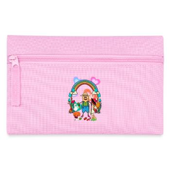 Peanut Farmer Farmers Germany Flags Vegetables - Pencil Case - pink - Front