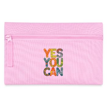 Fröhliche Freundschaft Geburtstags-Design - Federtasche - Rosa - Vorne