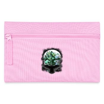 Halloween Kruzifix Kreuze Kreuz Schmetterlinge - Federtasche - Rosa - Vorne