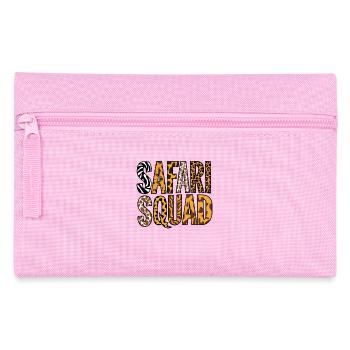 Safari Squad Motifs d’animaux aventureux - Trousse - rose - Devant