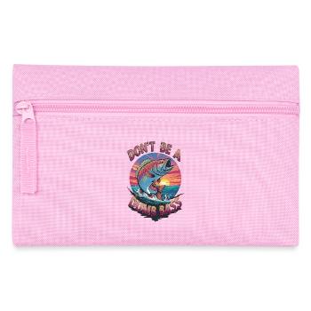 Don't Be a Dumb Bass Visual - Pencil Case - pink - Front