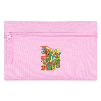 Aztec God Ancient Mythology Mictlantecuhtli - Pencil Case - pink - Front