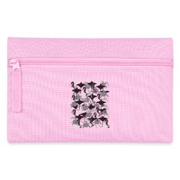 Ocean Camouflage – Meeresleben im Tarnstil - Federtasche - Rosa - Vorne