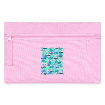 Ocean Camouflage – Meeresleben im Tarnstil - Federtasche - Rosa - Vorne