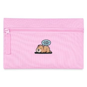 I'm tired of waking up and not in Brazil - Pencil Case - pink - Front