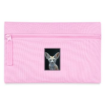 Fennec Renard Fenneks Fennek - Trousse - rose - Devant