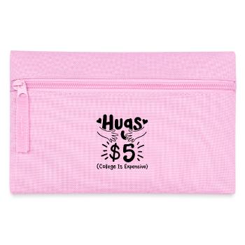 Umarmungen lustige Sprüche Kinder - Federtasche - Rosa - Vorne