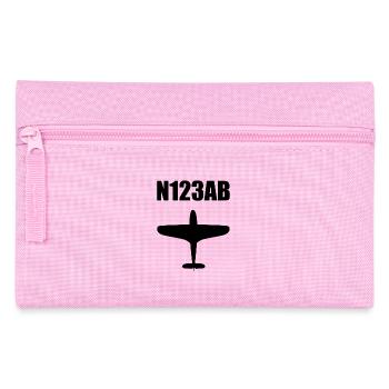 Aviation sur mesure - Avion - Vol - Pilote - Trousse - rose - Devant