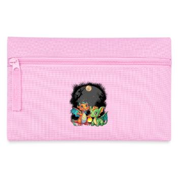 dragon mystique dragon conte de fées personnage de conte de fées - Trousse - rose - Devant
