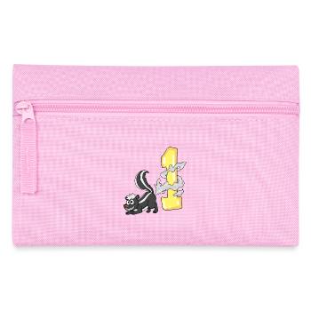 Zahl 1 Nummer Eins - Stinktier Motiv - Federtasche - Rosa - Vorne