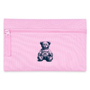 Berliner Kuschelbär - Federtasche - Rosa - Vorne