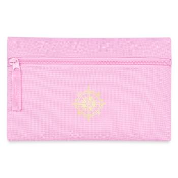 Kompass Gold - Federtasche - Rosa - Vorne