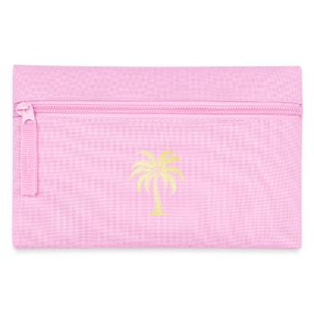 Palm Gold - Pencil Case - pink - Front