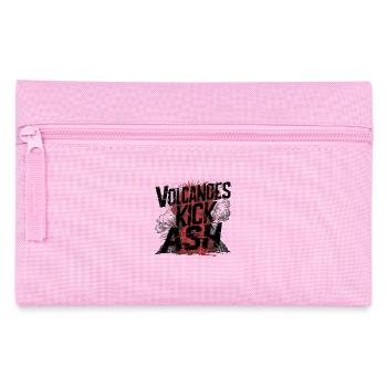 Vulkan – Asche, Lava und Feuer - Federtasche - Rosa - Vorne