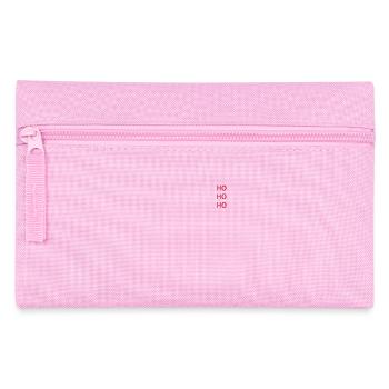 HO HO HO perfekte lustige Geschenkidee Weihnachten - Federtasche - Rosa - Vorne