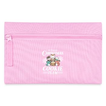 Christmas Cookies Baking Team Animals - Pencil Case - pink - Front