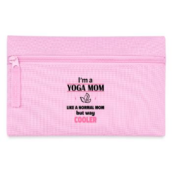 Coole Yoga-Mama - Federtasche - Rosa - Vorne