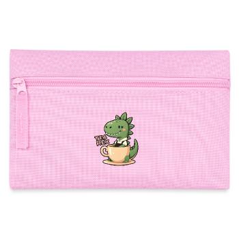 Tea Rex TRex Lederhose - Federtasche - Rosa - Vorne