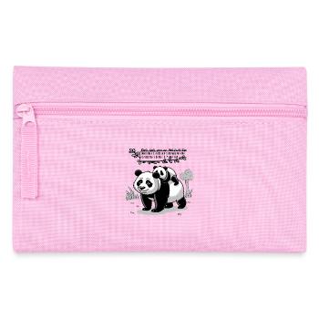 SIEHT NICHT SCHWACH AUS - Federtasche - Rosa - Vorne