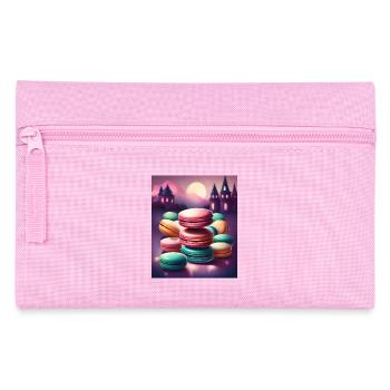 Awesome meringue macaroons - Pencil Case - pink - Front