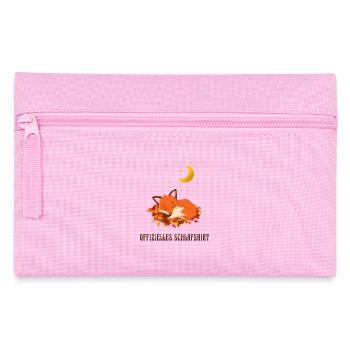 Offizielles Schlafshirt Fuchs - Federtasche - Rosa - Vorne