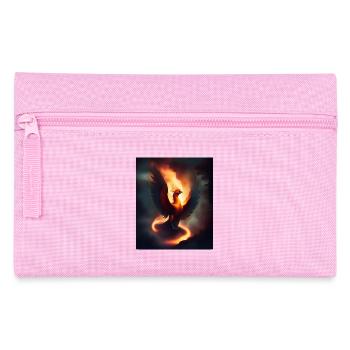 epic fire phoenix - Pencil Case - pink - Front