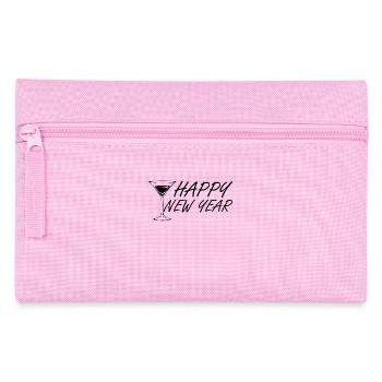 Silvester - Neujahr Frauen - Federtasche - Rosa - Vorne