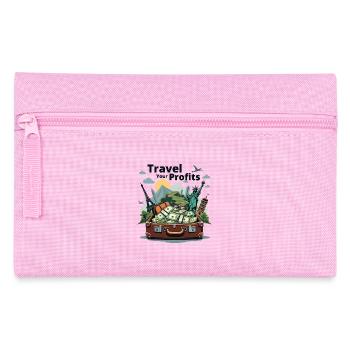 GO TRAVEL - Pencil Case - pink - Front