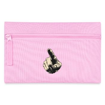 Zeigefinger - Federtasche - Rosa - Vorne