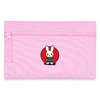 Dessin animé Bunny Bunny Child - Trousse - rose - Devant