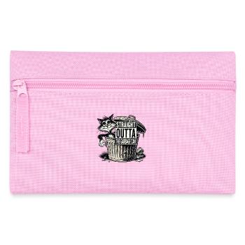 Direkt aus dem Müll Katze - Federtasche - Rosa - Vorne