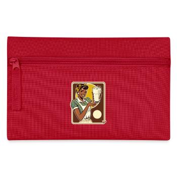 Femme au foyer africaine présentant du bon lait - Trousse - rouge - Devant