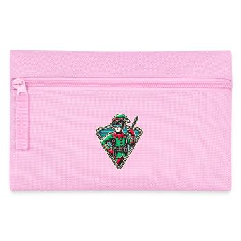 Christmas elf with sunglasses - Pencil Case - pink - Front