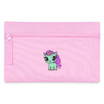 Bébé Licorne Licornes Enfant Enfants Enfant Enfant Cheval - Trousse - rose - Devant