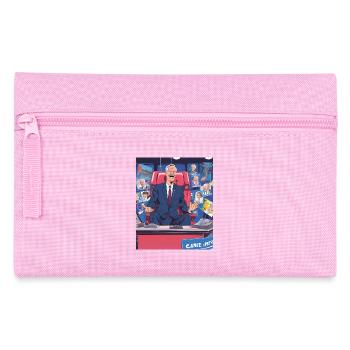 cadeau homme, femme, humour, t-shirt humoristique - Trousse - rose - Devant