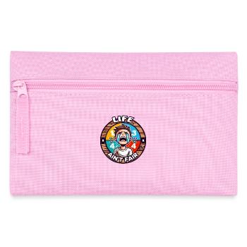 Life is not fair - Pencil Case - pink - Front