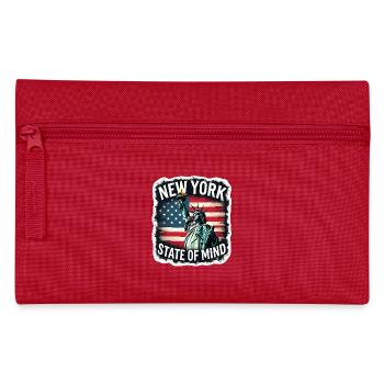 New York State of Mind Statue of Liberty Nyc - Pencil Case - red - Front