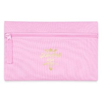 Oma 2025 Loading Grandma Spruch - Federtasche - Rosa - Vorne