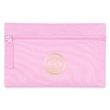 Dad 2025 Vaterschaft Papa Spruch - Federtasche - Rosa - Vorne
