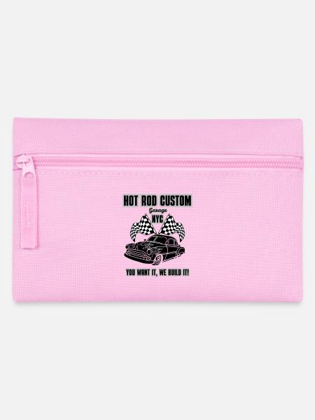 Hot Rod Custom - Federtasche - Rosa