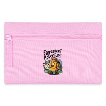 Lustiges Ei Wanderung Wandern Ausgezeichnet - Federtasche - Rosa - Vorne