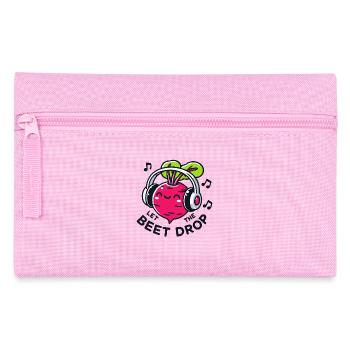 Let The Beet Drop Music Wortspiel - Federtasche - Rosa - Vorne