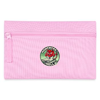 Petit diable d’écolier dans l’enfer des devoirs - Trousse - rose - Devant
