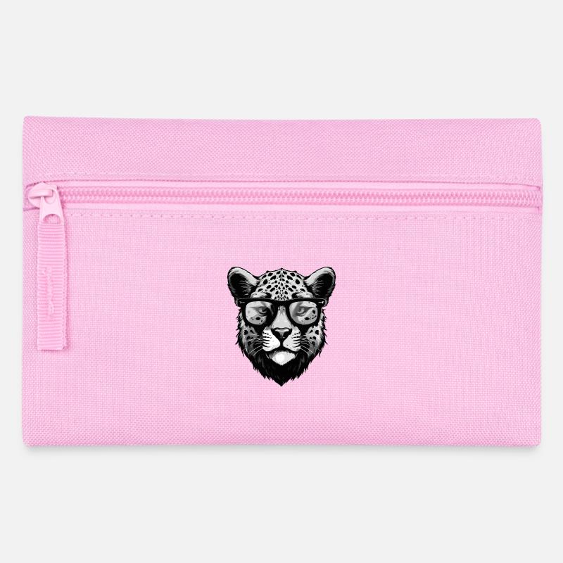 Guépard Hipster Cool Party - Trousse - rose