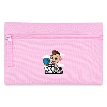 SEHEN SIE DIE WELT AUF EINE ANDERE ART UND WEISE - Federtasche - Rosa - Vorne