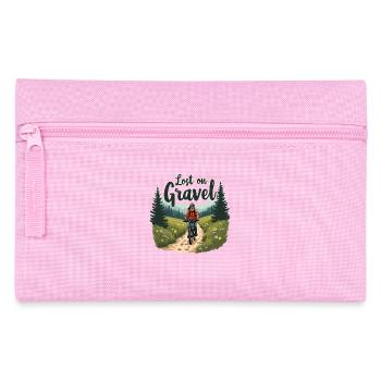 Lost on Gravel Gravelbike Gravelbikes Gravel - Federtasche - Rosa - Vorne
