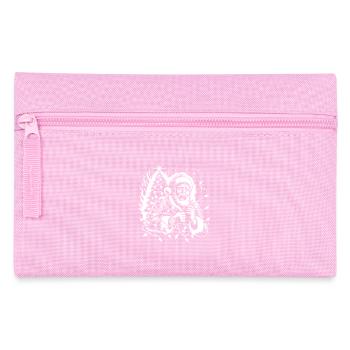 Noël Électrocution Père Noël Noir Humour - Trousse - rose - Devant
