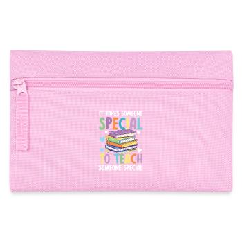 It takes someone special to teach someone special - Federtasche - Rosa - Vorne